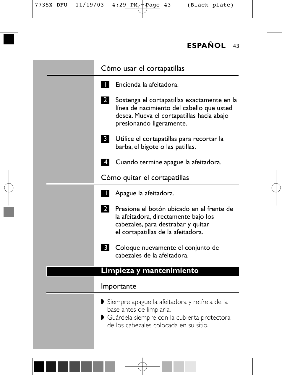 Philips 7735X-43 User Manual | Page 42 / 51