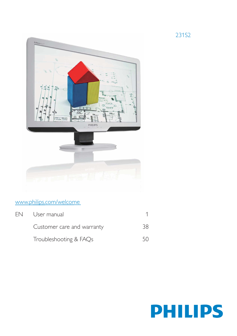 Philips 231S2CB-27 User Manual | 59 pages