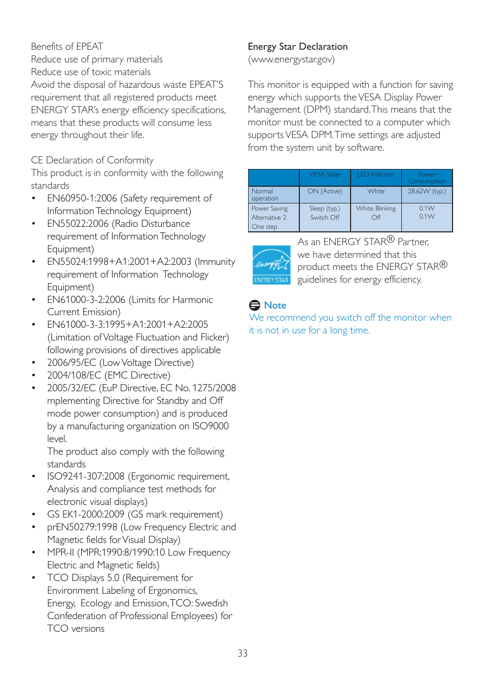 Philips 231S2CB-27 User Manual | Page 35 / 59