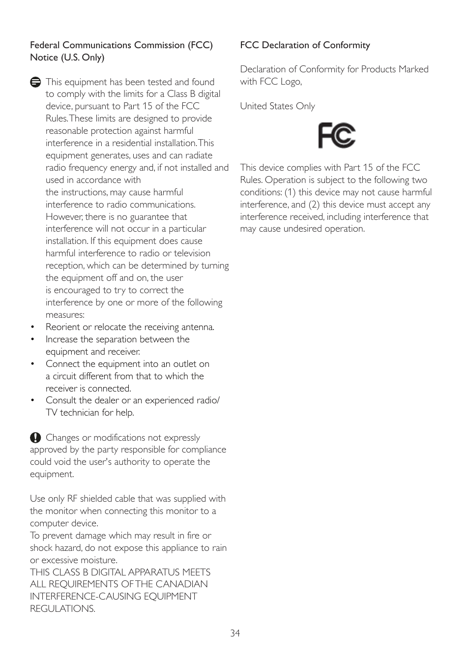 Philips 231S2CB-27 User Manual | Page 36 / 59