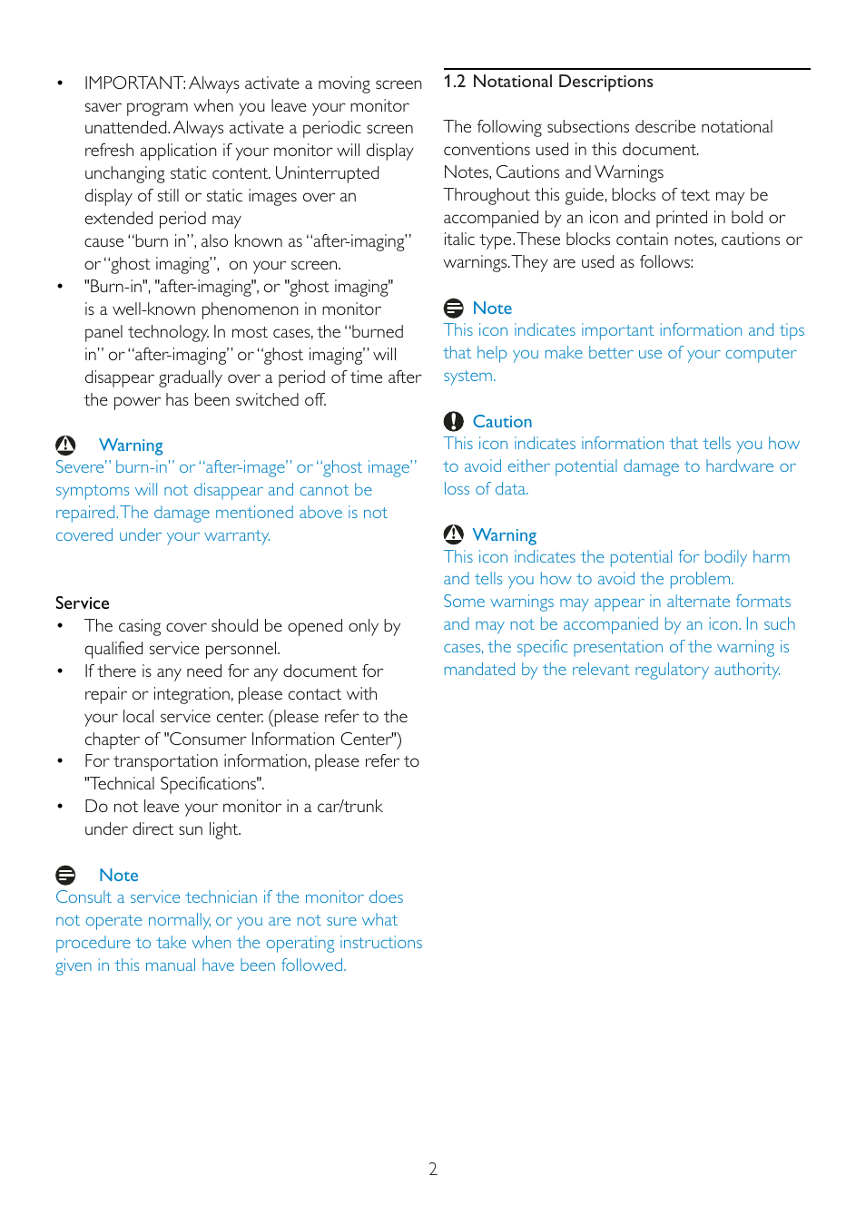 Philips 231S2CB-27 User Manual | Page 4 / 59