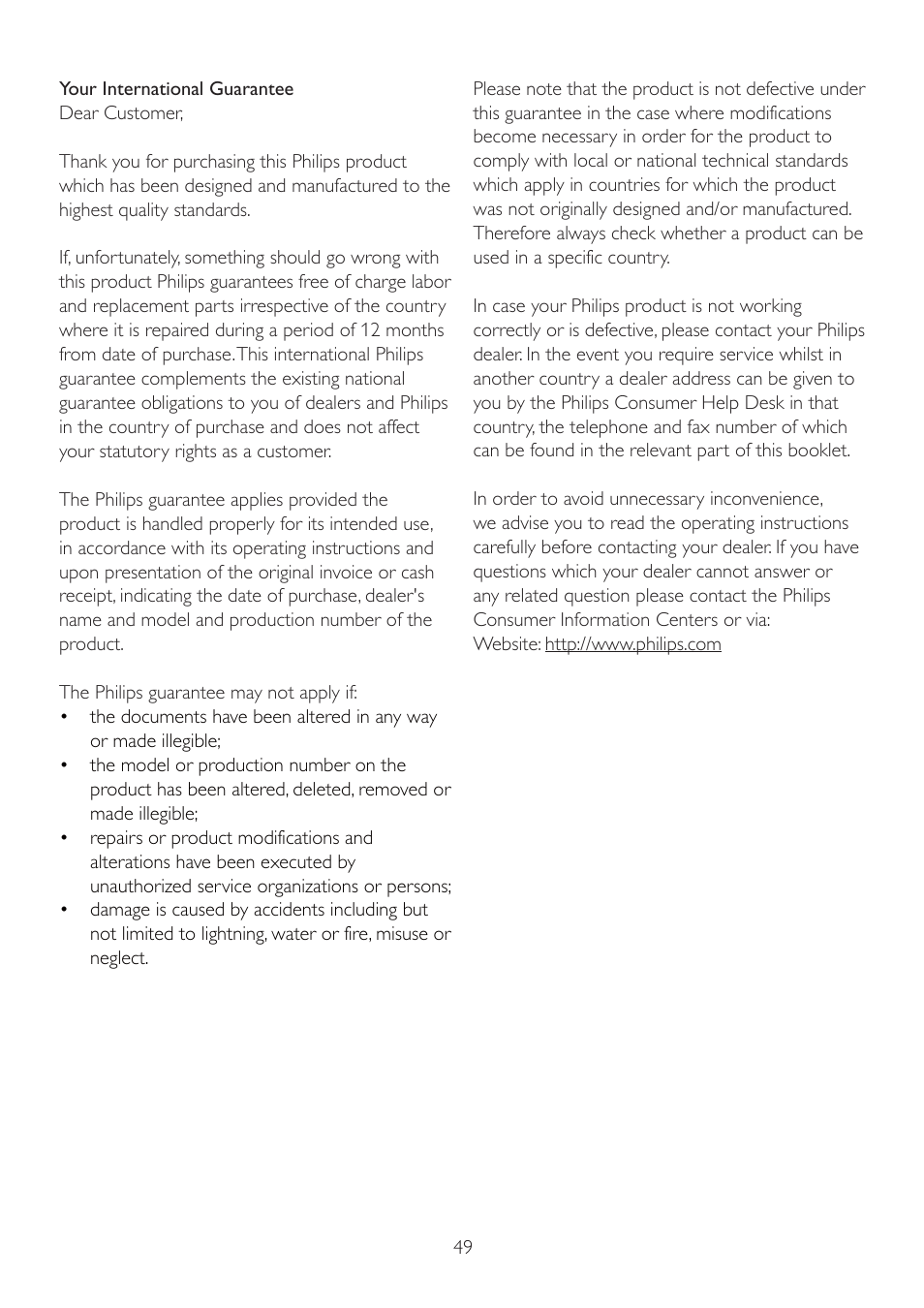 Philips 231S2CB-27 User Manual | Page 51 / 59