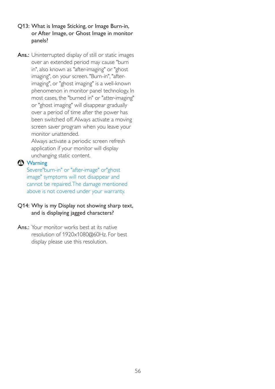 Philips 231S2CB-27 User Manual | Page 58 / 59
