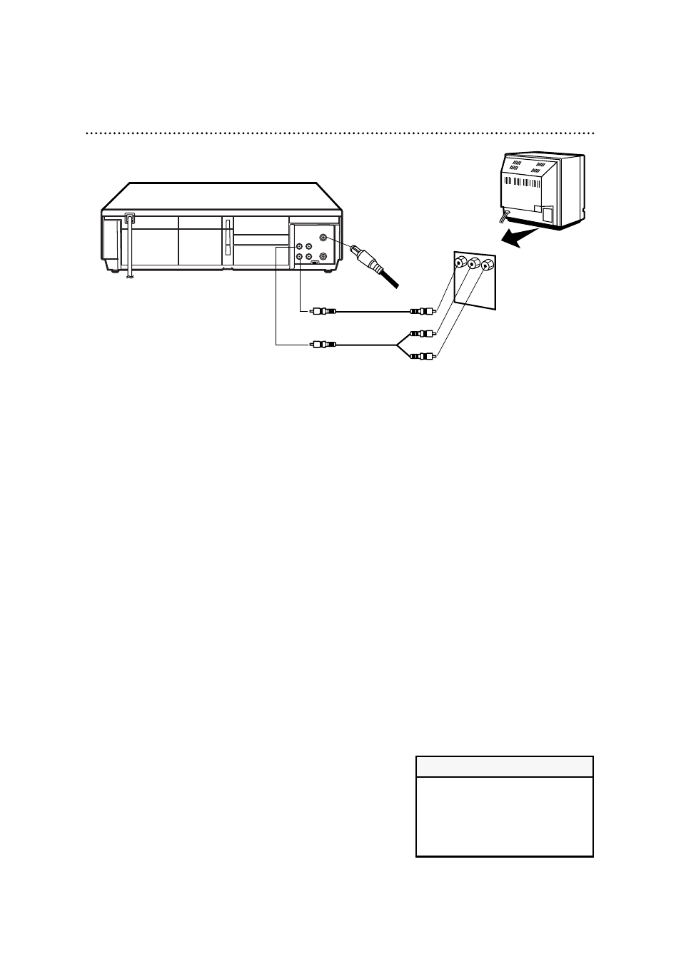 10 hookups with a stereo tv | Philips VRA411AT99 User Manual | Page 10 / 44