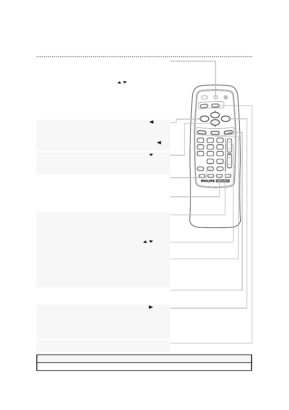 Remote control buttons (cont’d) 19, Helpful hint, O/ p | When playback is stopped, press to fast | Philips VRA411AT99 User Manual | Page 19 / 44