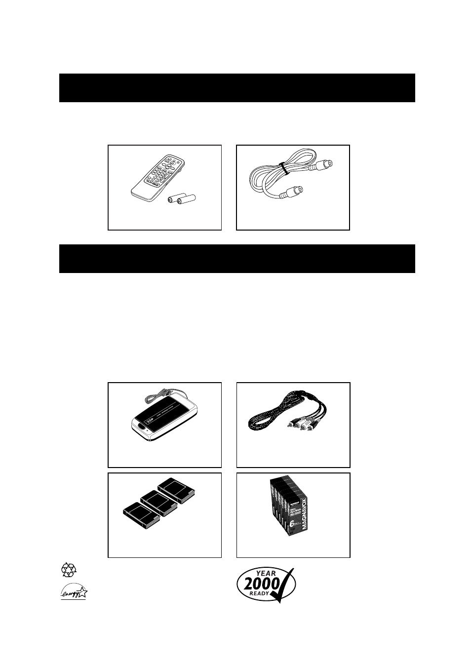 Upplied, Ccessories, Ptional | Philips VRA411AT99 User Manual | Page 44 / 44