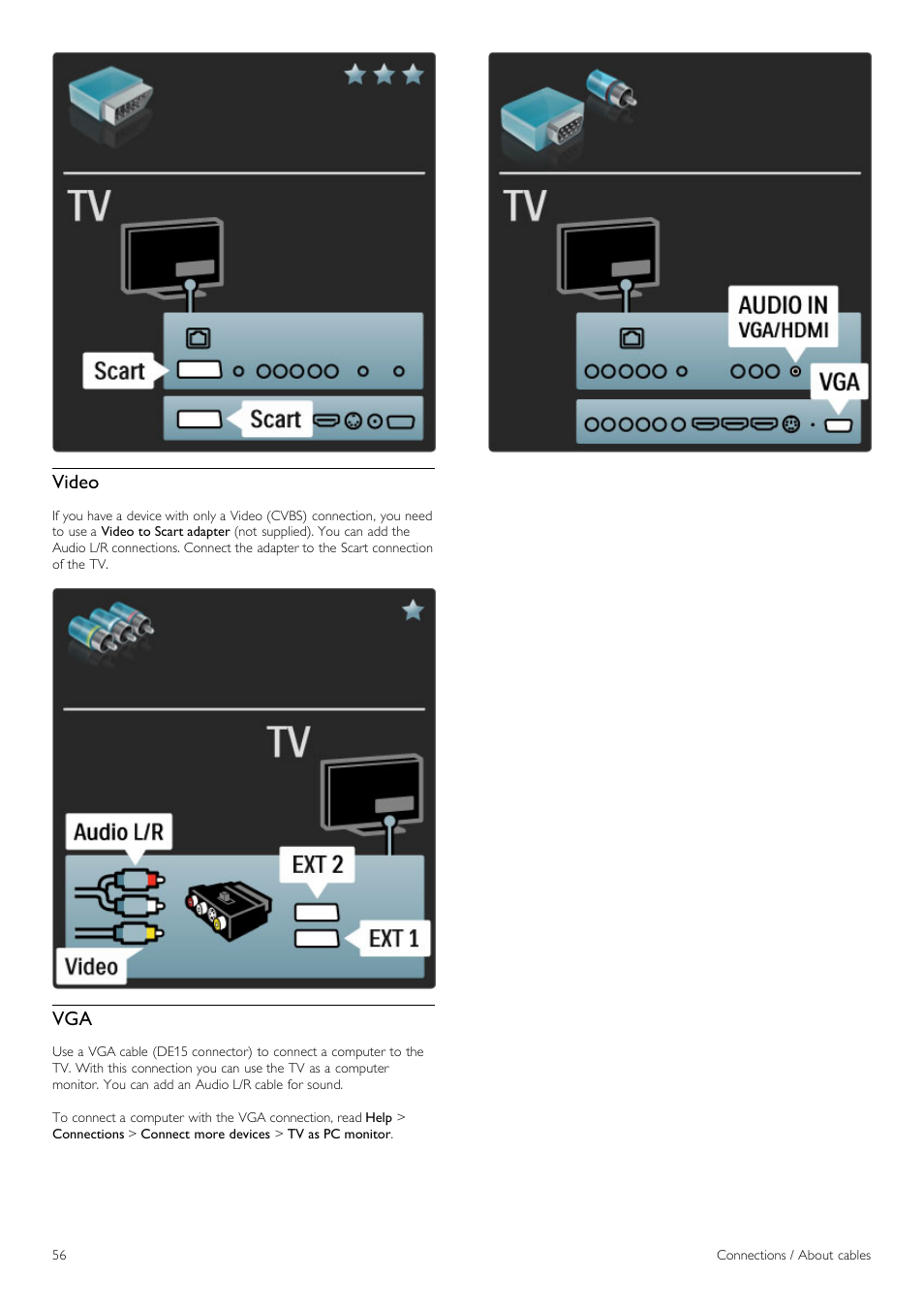 Video | Philips 40PFL8605H-12 User Manual | Page 56 / 91