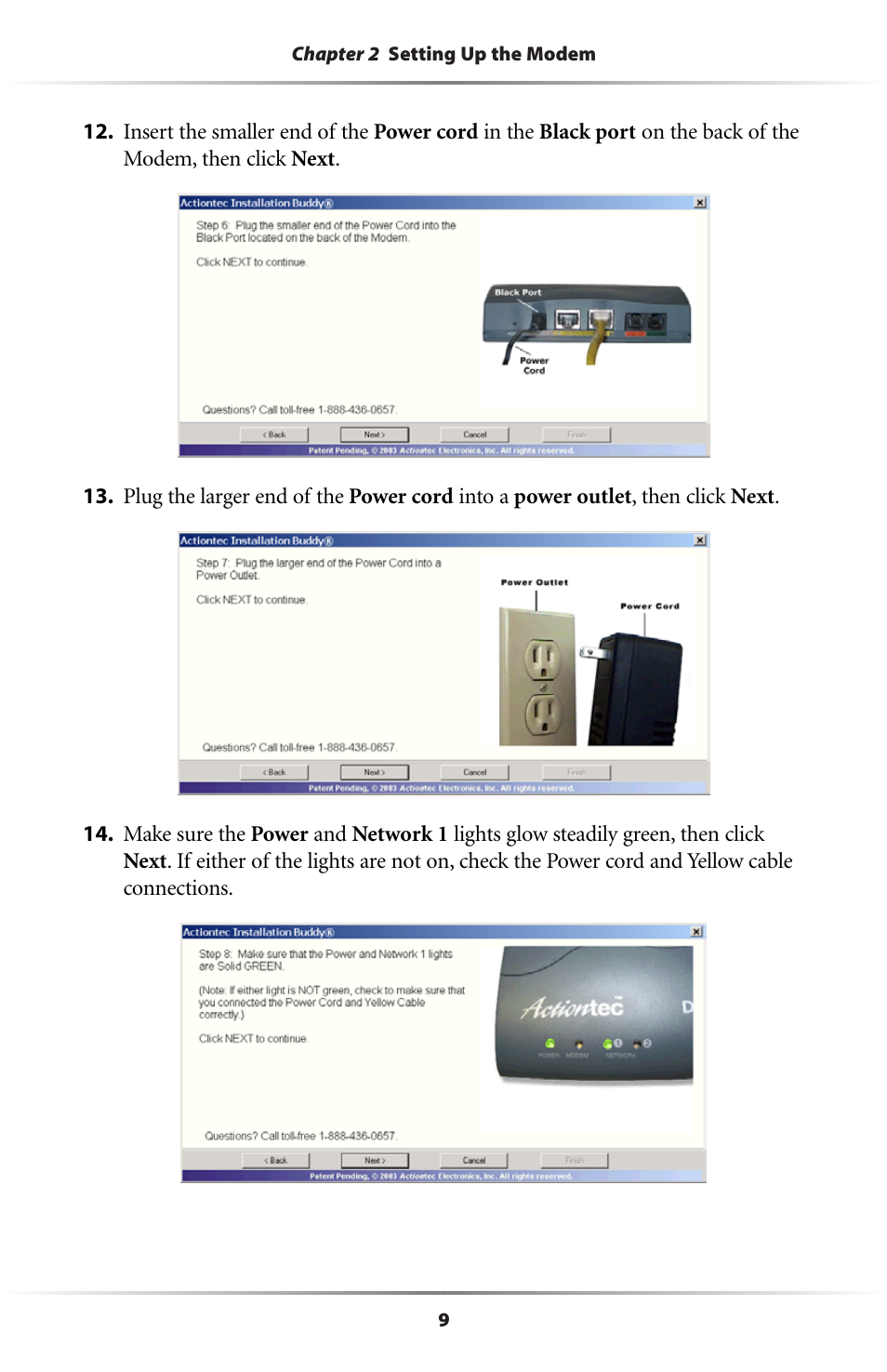 Actiontec electronic Dual PC Modem R7000M User Manual | Page 12 / 81