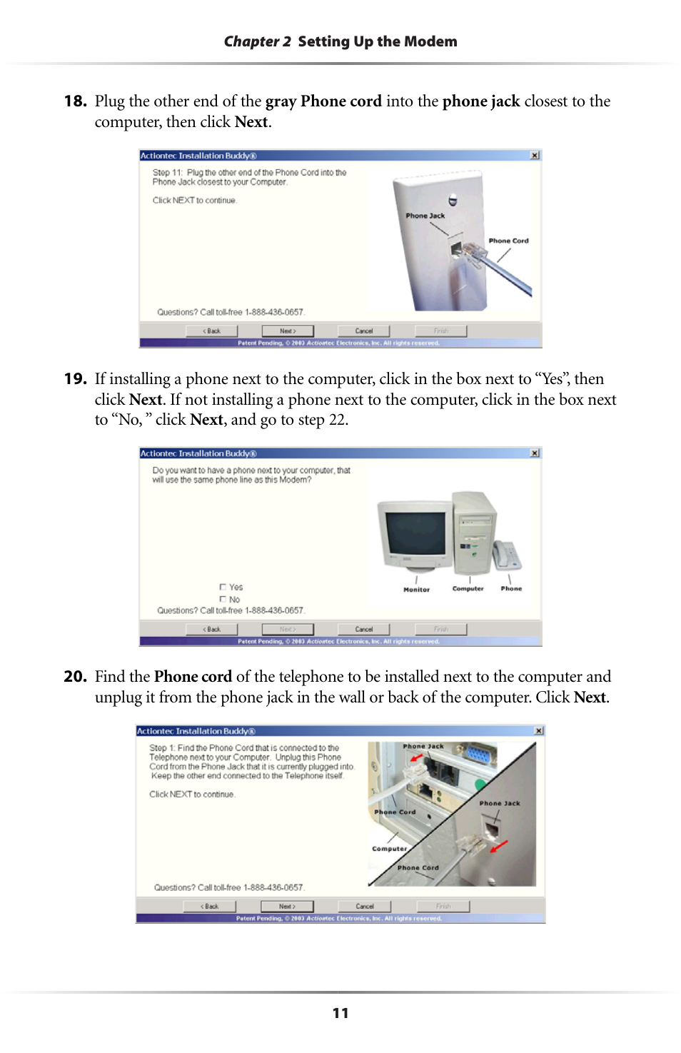 Actiontec electronic Dual PC Modem R7000M User Manual | Page 14 / 81