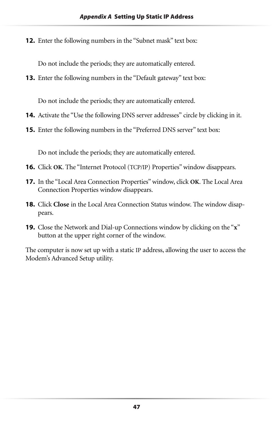 Actiontec electronic Dual PC Modem R7000M User Manual | Page 50 / 81