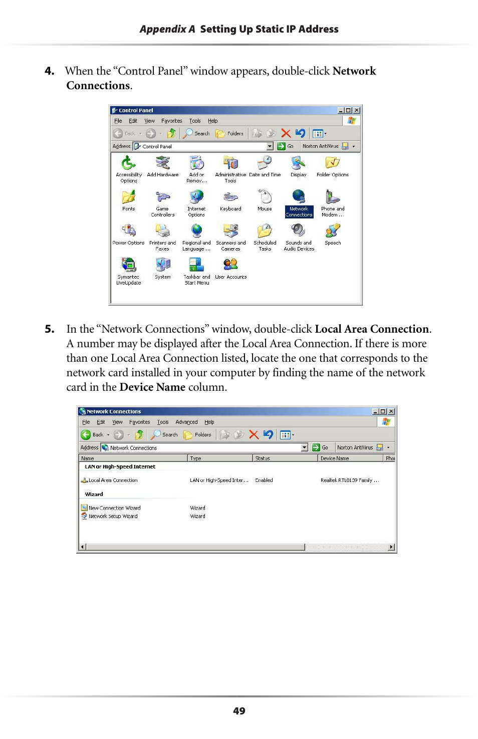 Actiontec electronic Dual PC Modem R7000M User Manual | Page 52 / 81