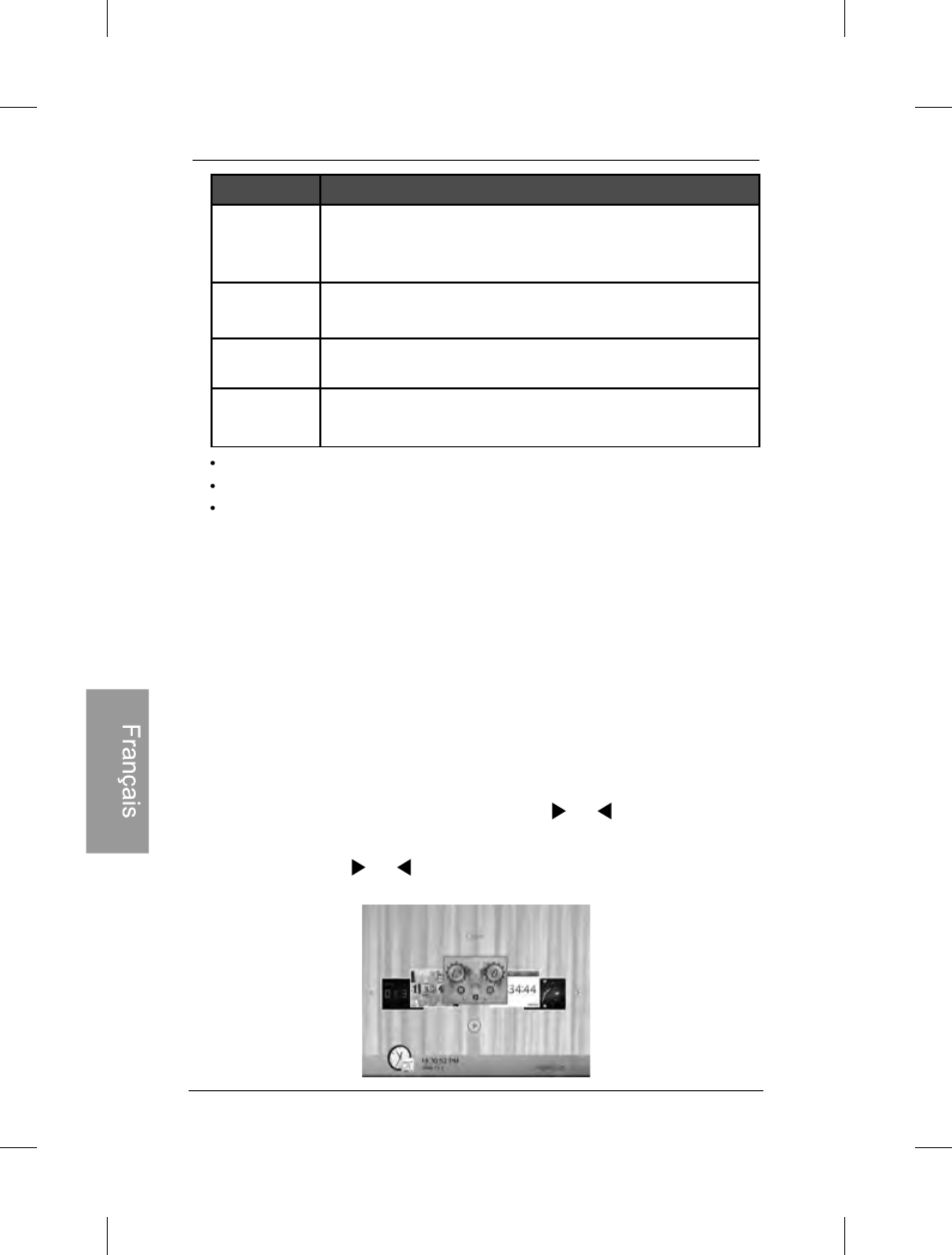 Utilisation du menu horloge (bouton ez access), Sélection d'une apparence d'affichage de l'horloge | Philips SPF3472-G7 User Manual | Page 117 / 126