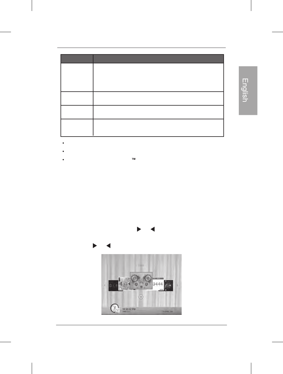 Using clock (ez access button), Selecting a clock skin | Philips SPF3472-G7 User Manual | Page 34 / 126