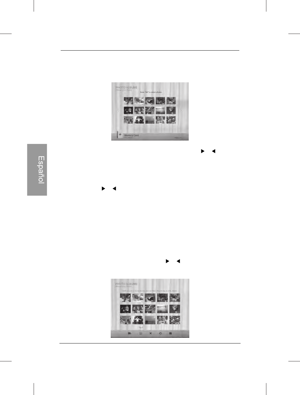 Español | Philips SPF3472-G7 User Manual | Page 65 / 126