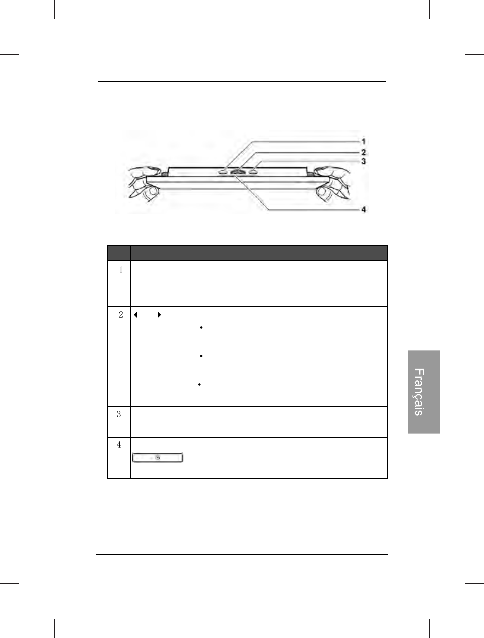 En utilisant les boutons de commande | Philips SPF3472-G7 User Manual | Page 94 / 126