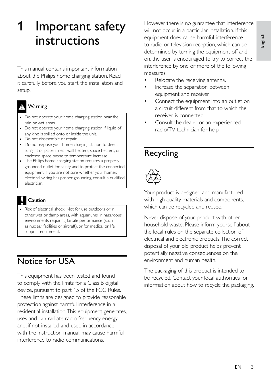 Philips SPS8038A-17 User Manual | Page 3 / 10