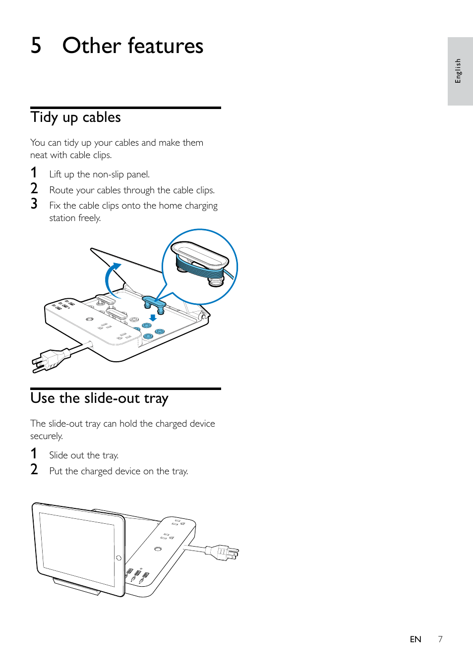 5 other features | Philips SPS8038A-17 User Manual | Page 7 / 10