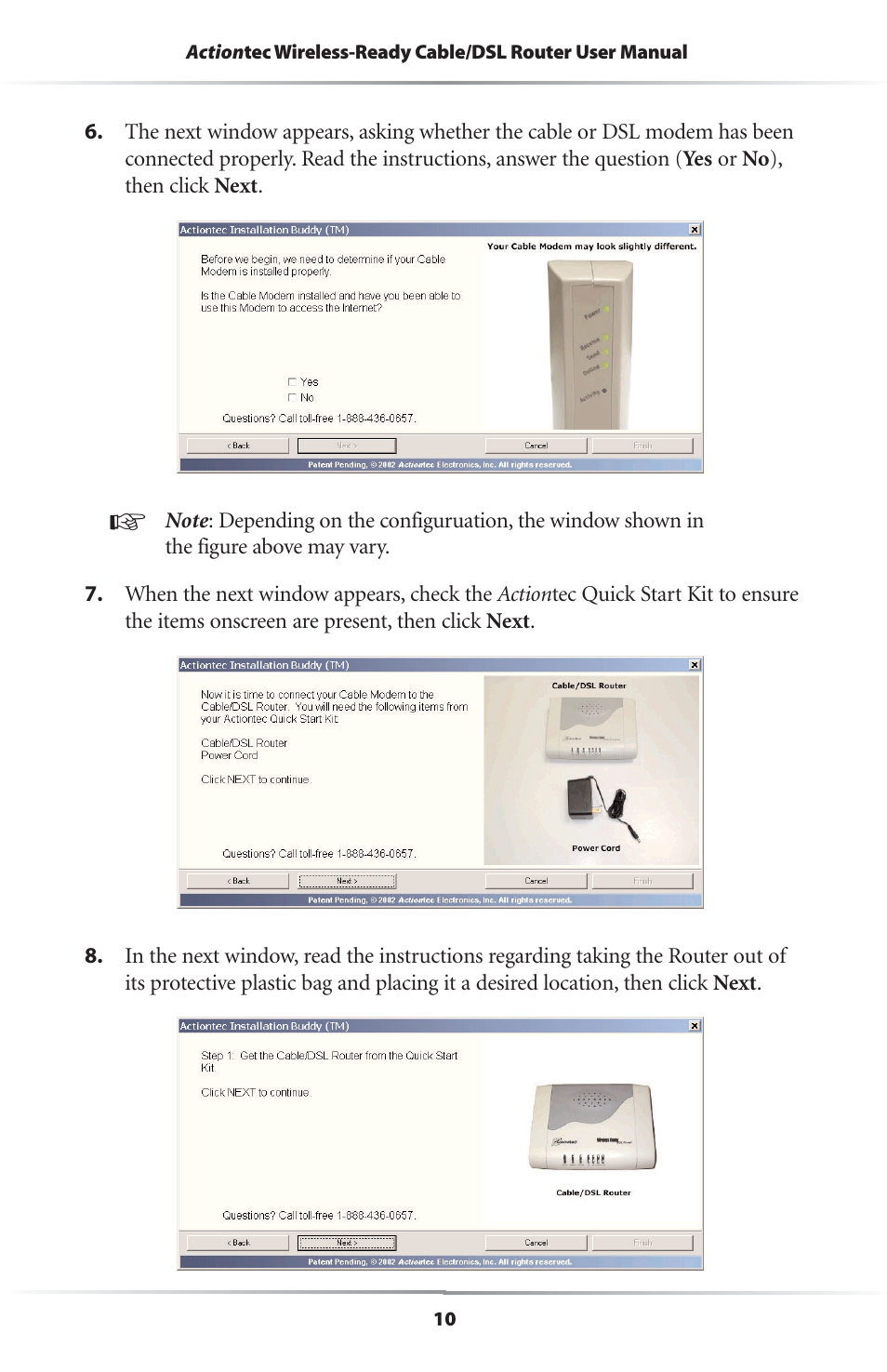 Actiontec electronic GEU404000-01 User Manual | Page 13 / 79