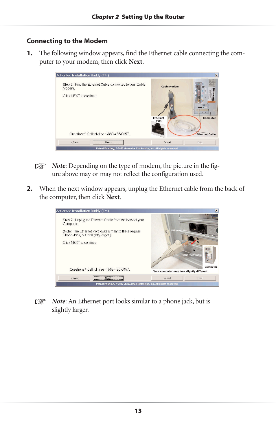 Actiontec electronic GEU404000-01 User Manual | Page 16 / 79
