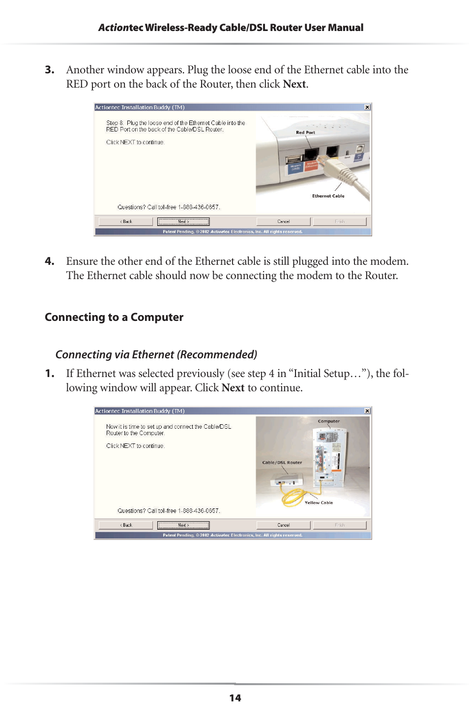Actiontec electronic GEU404000-01 User Manual | Page 17 / 79