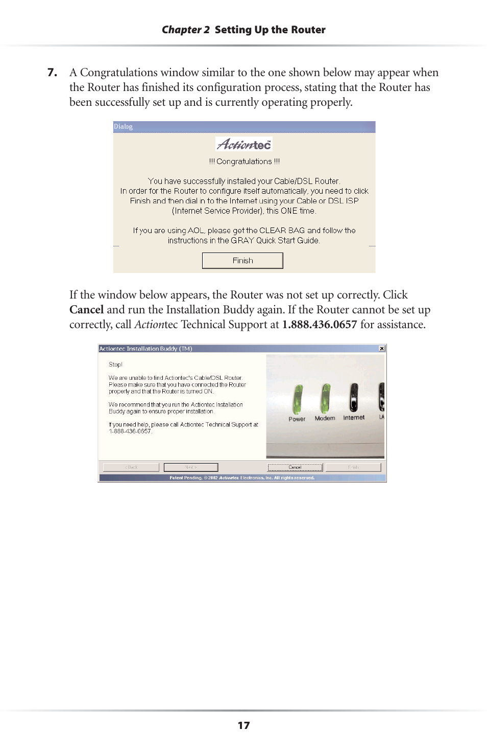 Actiontec electronic GEU404000-01 User Manual | Page 20 / 79