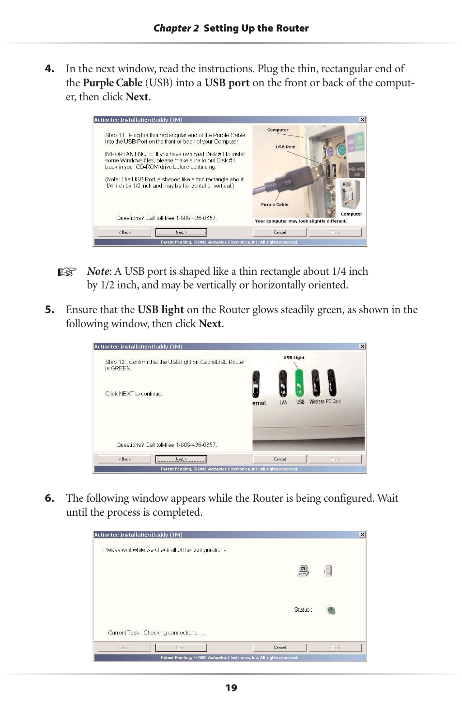 Actiontec electronic GEU404000-01 User Manual | Page 22 / 79