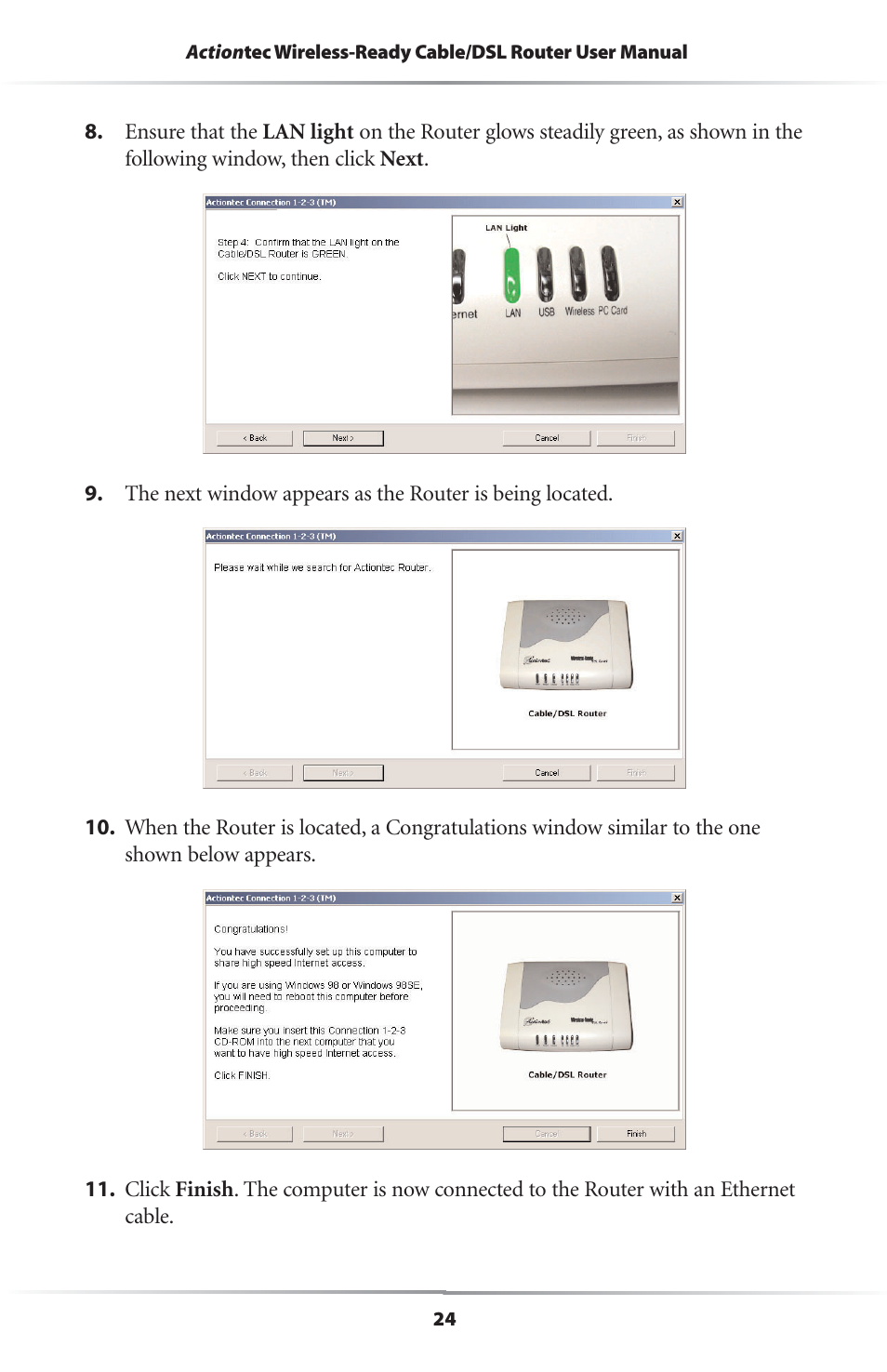 Actiontec electronic GEU404000-01 User Manual | Page 27 / 79