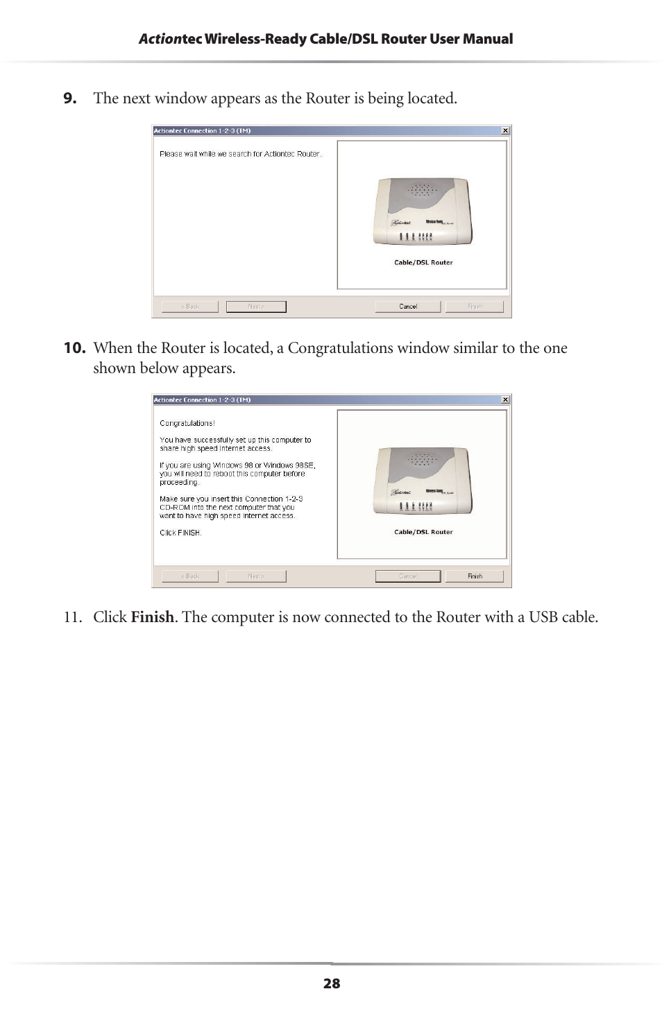 Actiontec electronic GEU404000-01 User Manual | Page 31 / 79