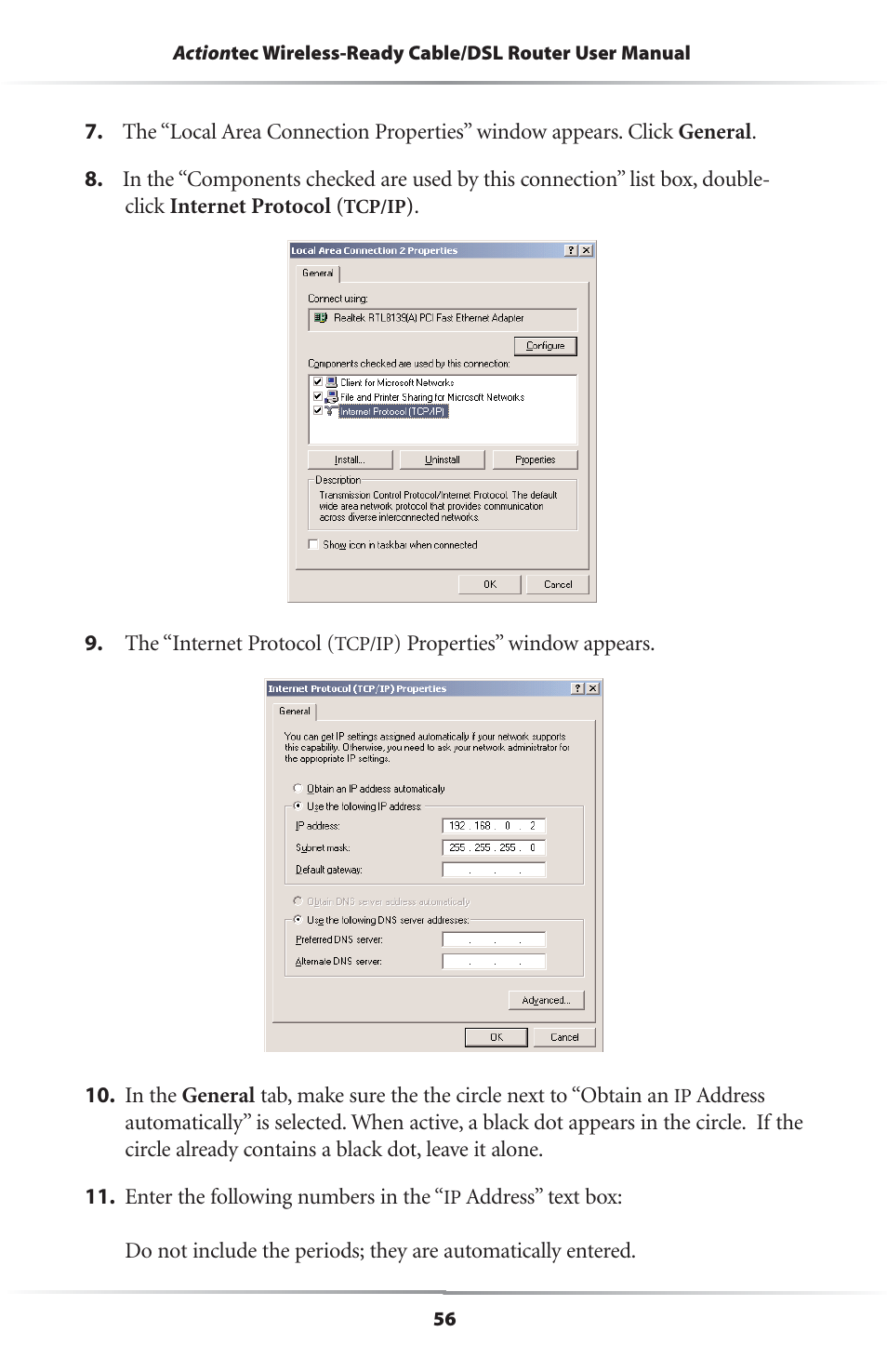 Actiontec electronic GEU404000-01 User Manual | Page 59 / 79