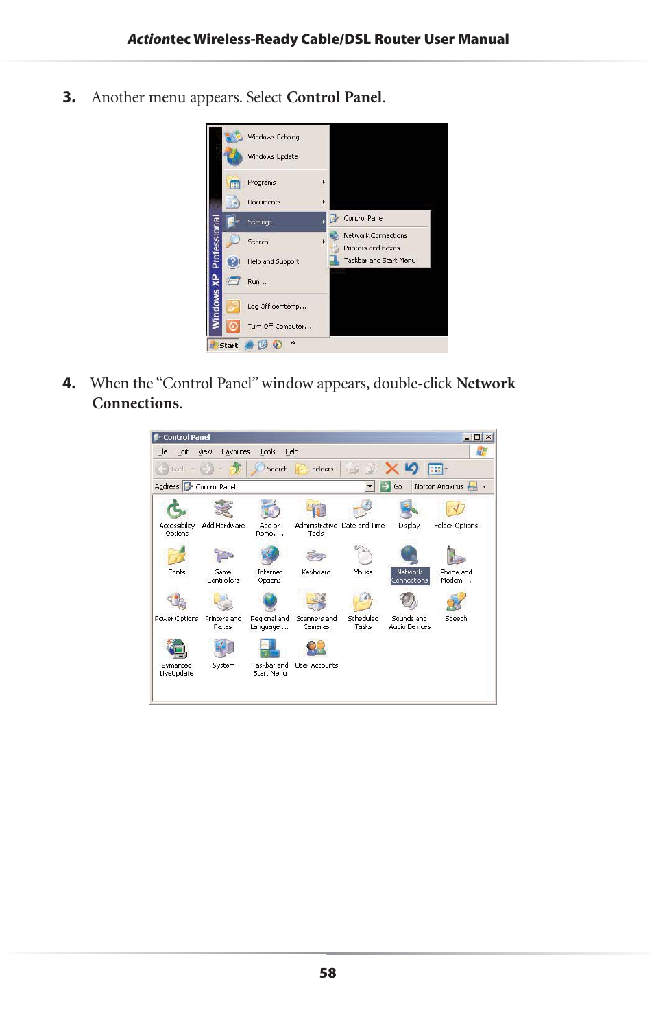 Actiontec electronic GEU404000-01 User Manual | Page 61 / 79