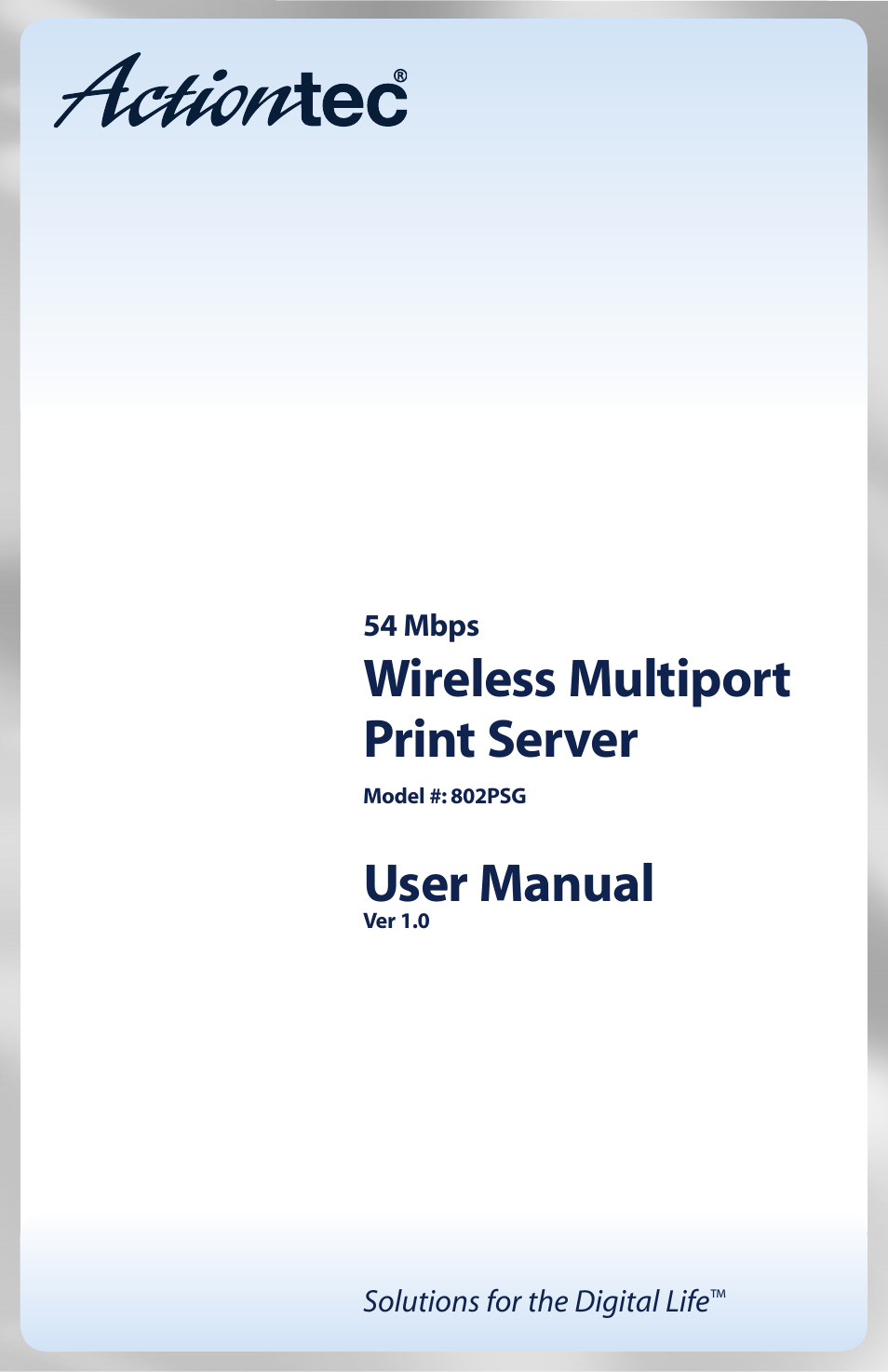 Actiontec electronic 802PSG User Manual | 77 pages