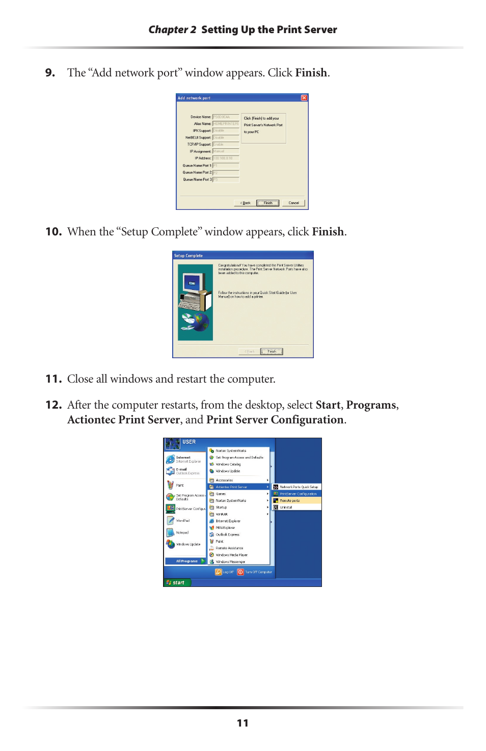 Actiontec electronic 802PSG User Manual | Page 14 / 77