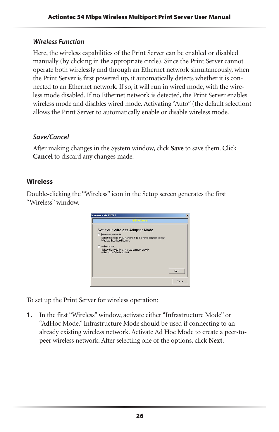 Actiontec electronic 802PSG User Manual | Page 29 / 77