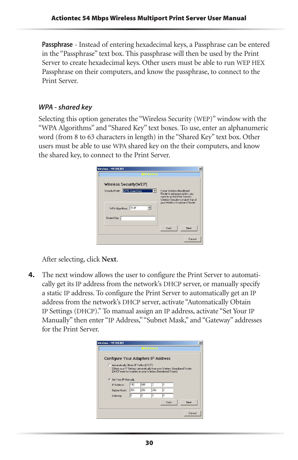 Actiontec electronic 802PSG User Manual | Page 33 / 77