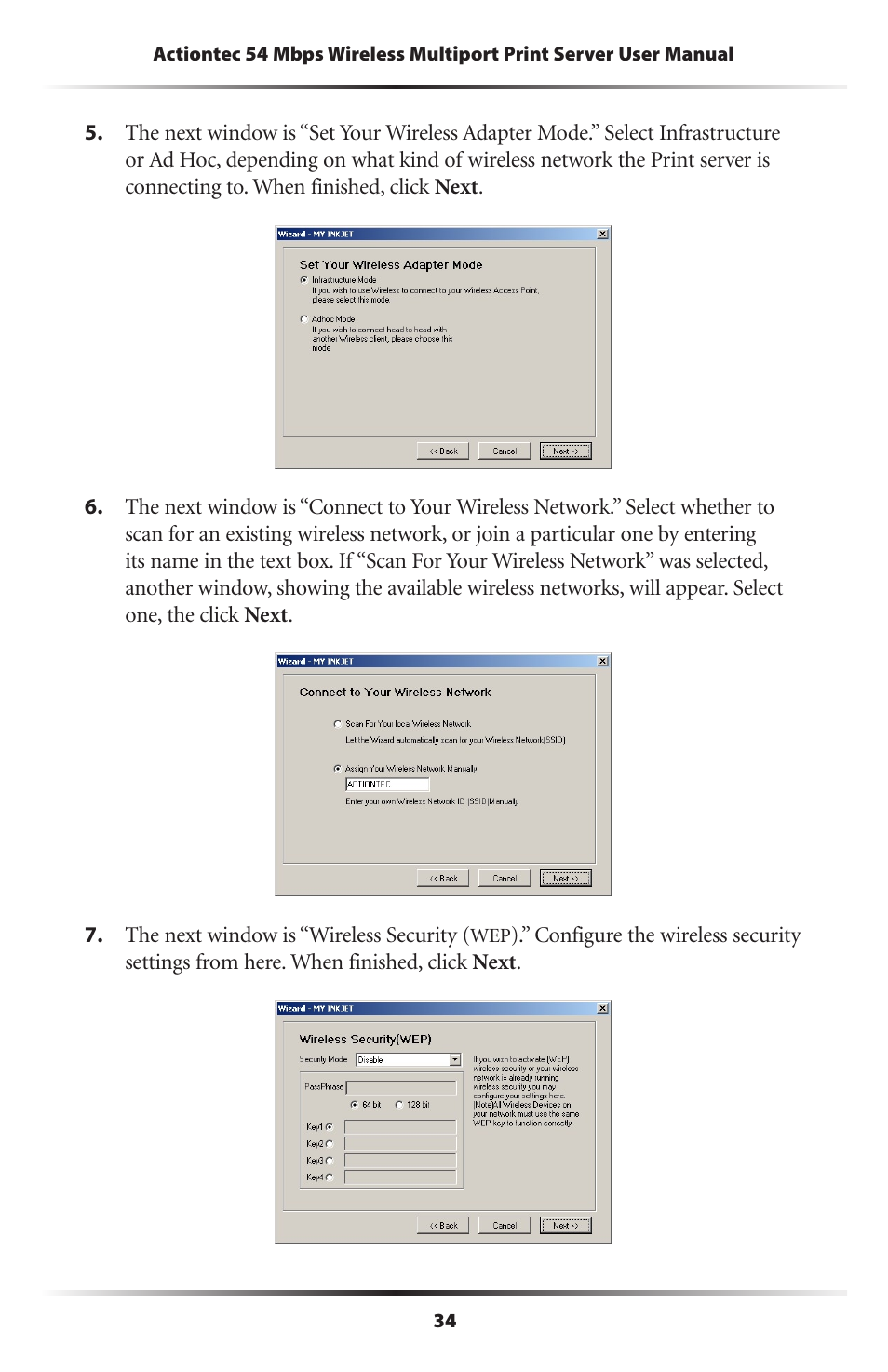 Actiontec electronic 802PSG User Manual | Page 37 / 77