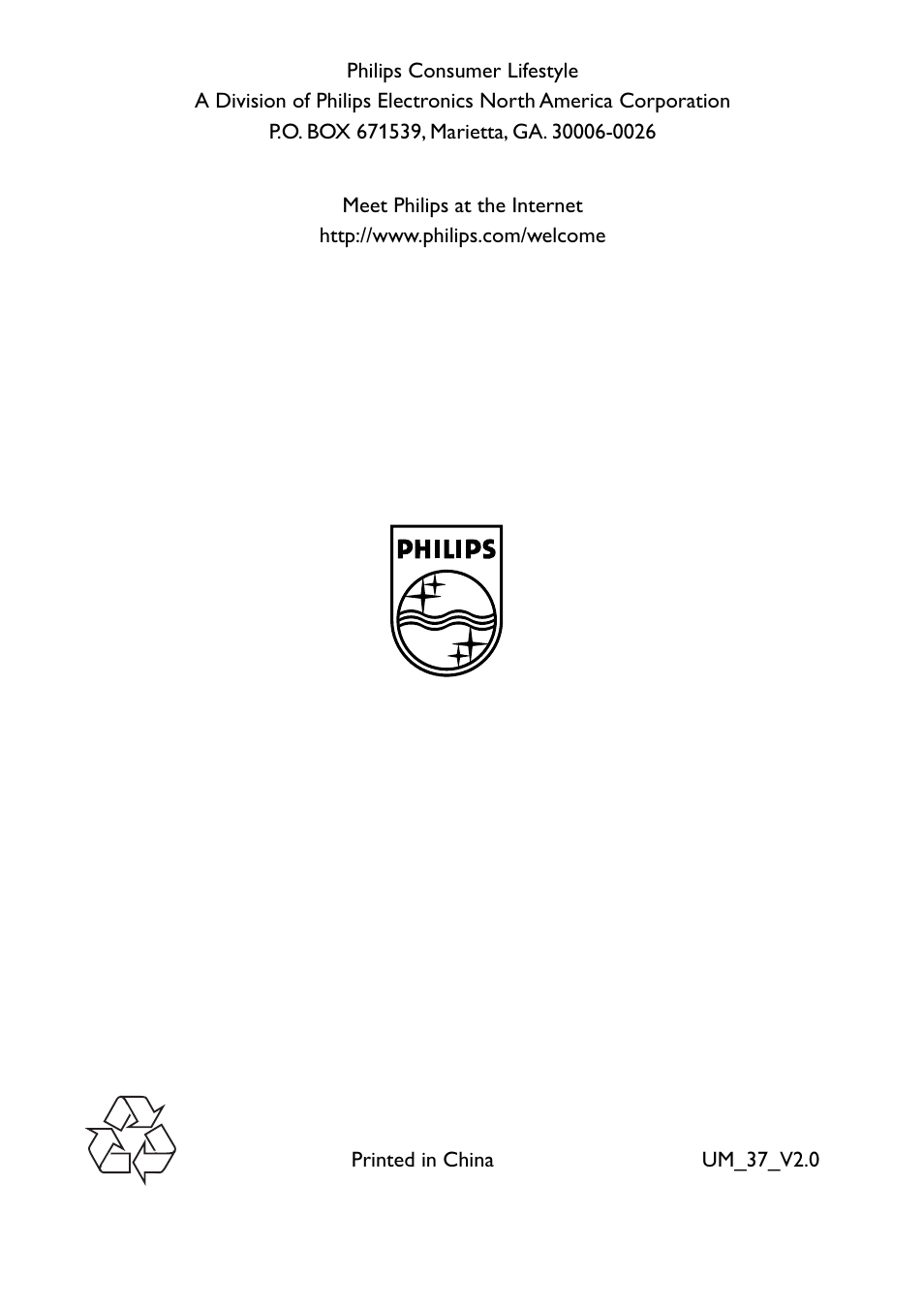 Philips Portable DVD Player User Manual | Page 19 / 19