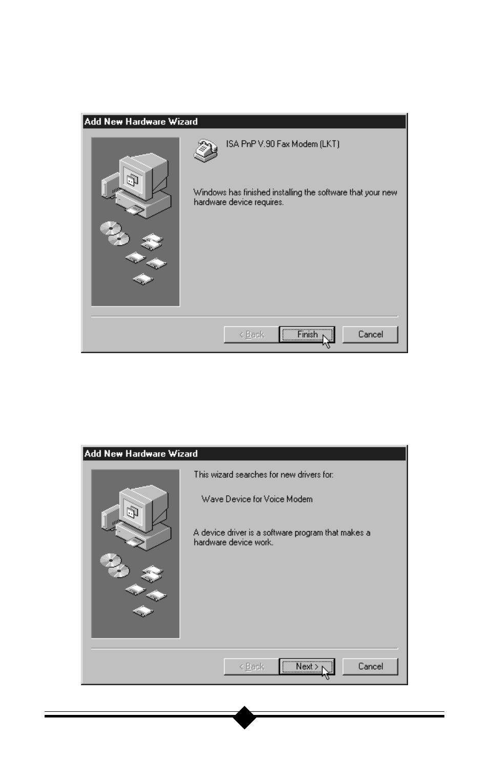 Actiontec electronic Plug n' Play Voice/Fax Modem V.90 ISA User Manual | Page 16 / 73