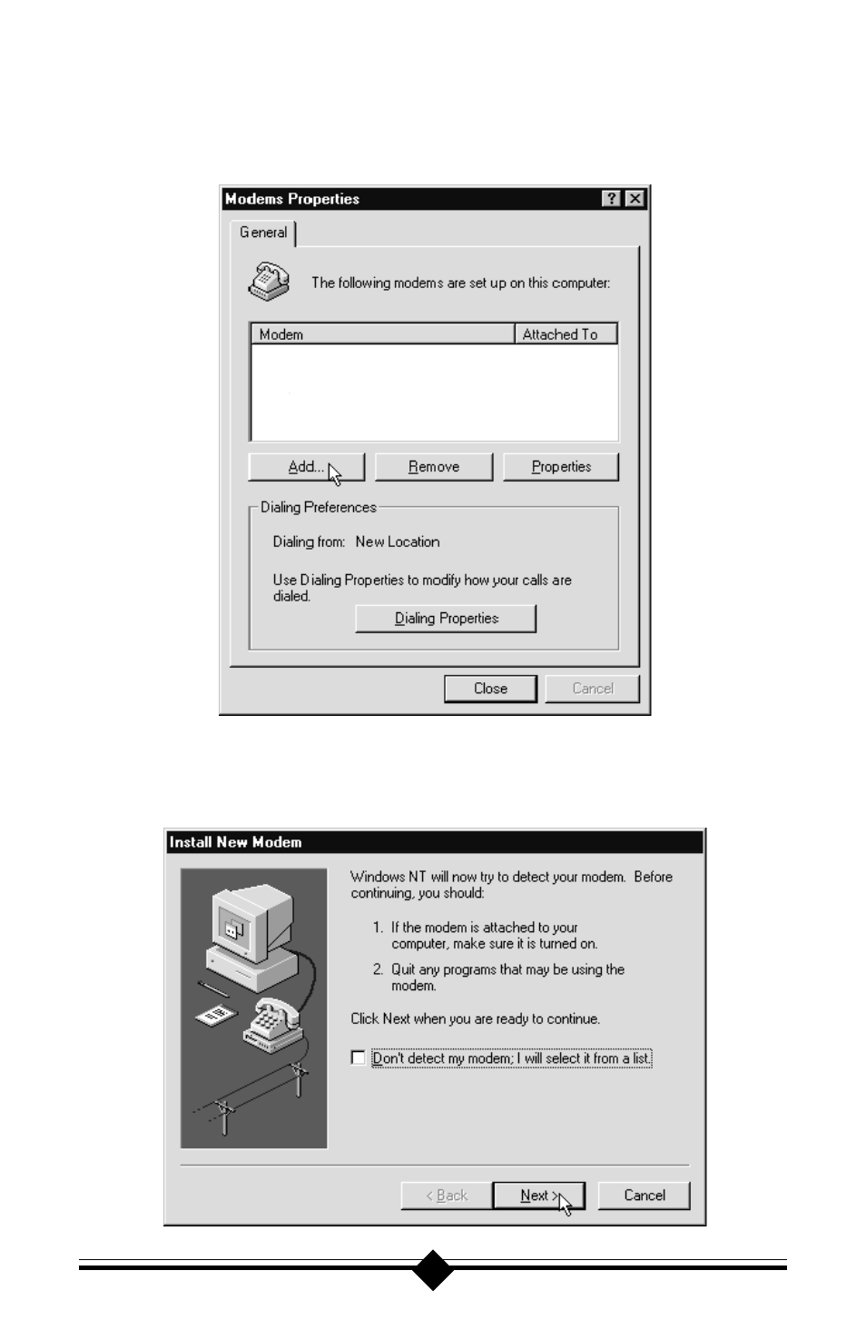 Actiontec electronic Plug n' Play Voice/Fax Modem V.90 ISA User Manual | Page 20 / 73