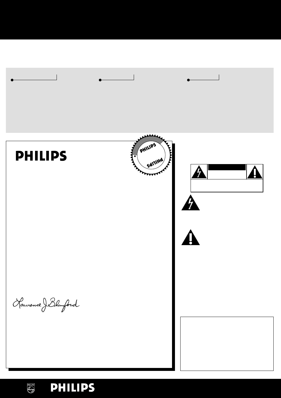 Ssa affe etty y, Hurry, Warranty verification | Owner confirmation, Model registration, Know these, Symbols | Philips LX80003798 User Manual | Page 2 / 31