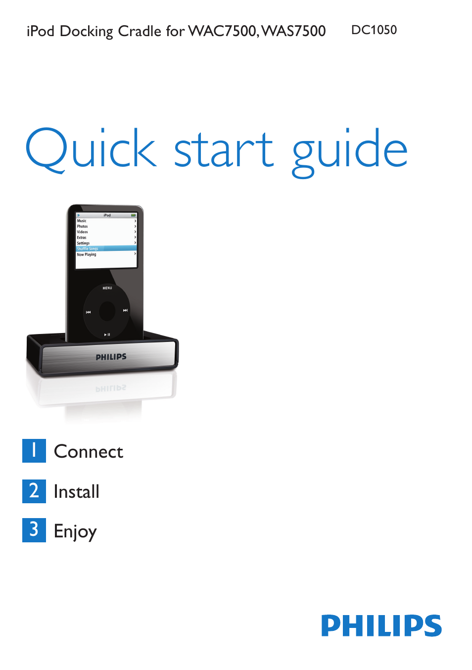 Philips DC1050-12 User Manual | 4 pages