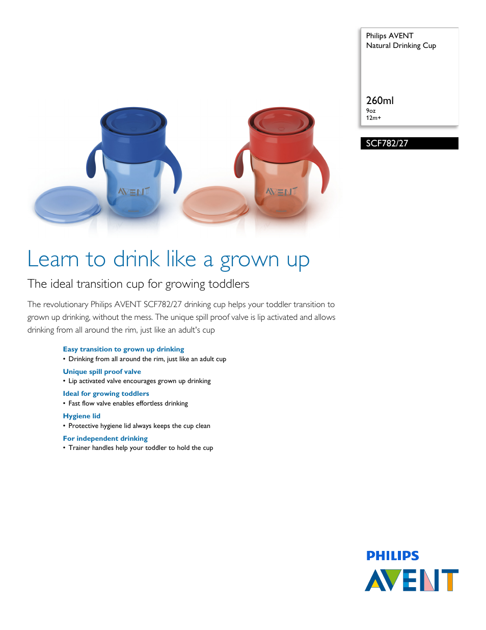 Philips SCF782-27 User Manual | 2 pages
