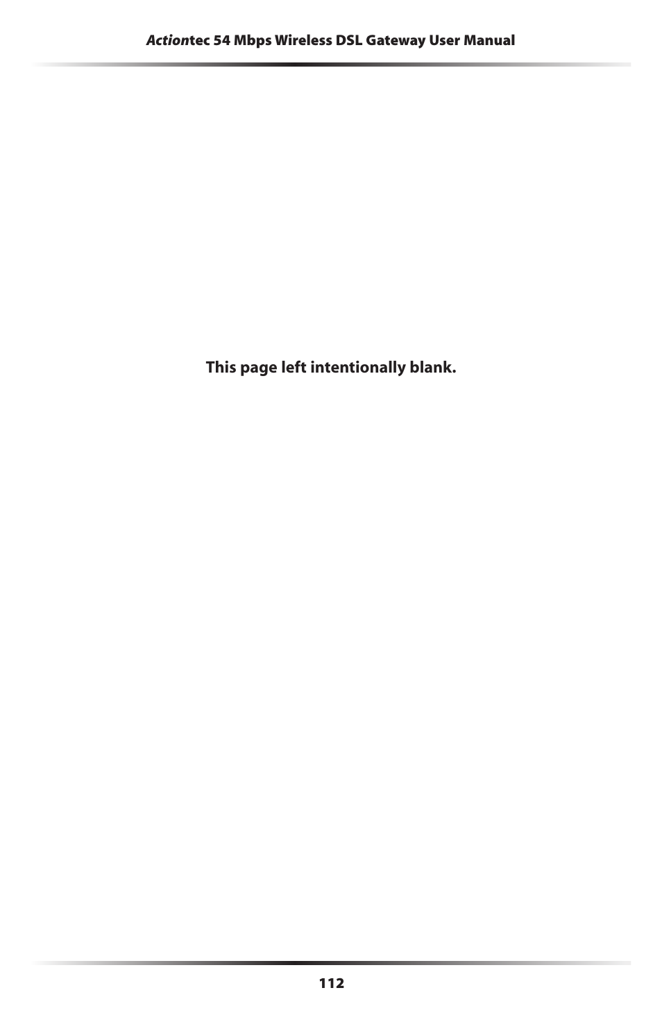 Actiontec electronic Actiontec Wireless DSL Gateway GT704WG User Manual | Page 117 / 123