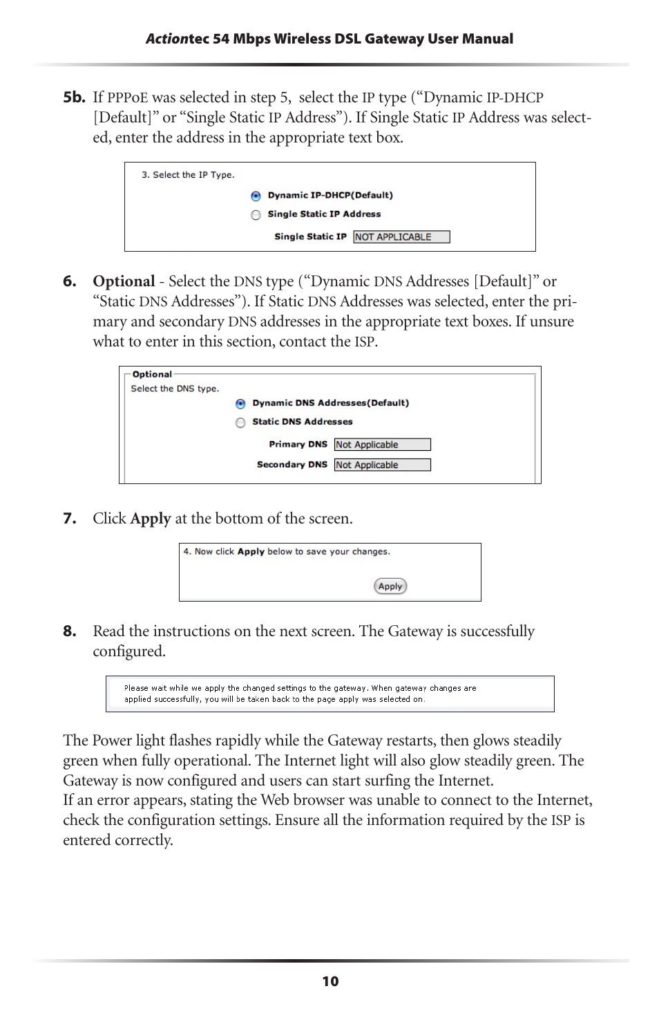 Actiontec electronic Actiontec Wireless DSL Gateway GT704WG User Manual | Page 15 / 123