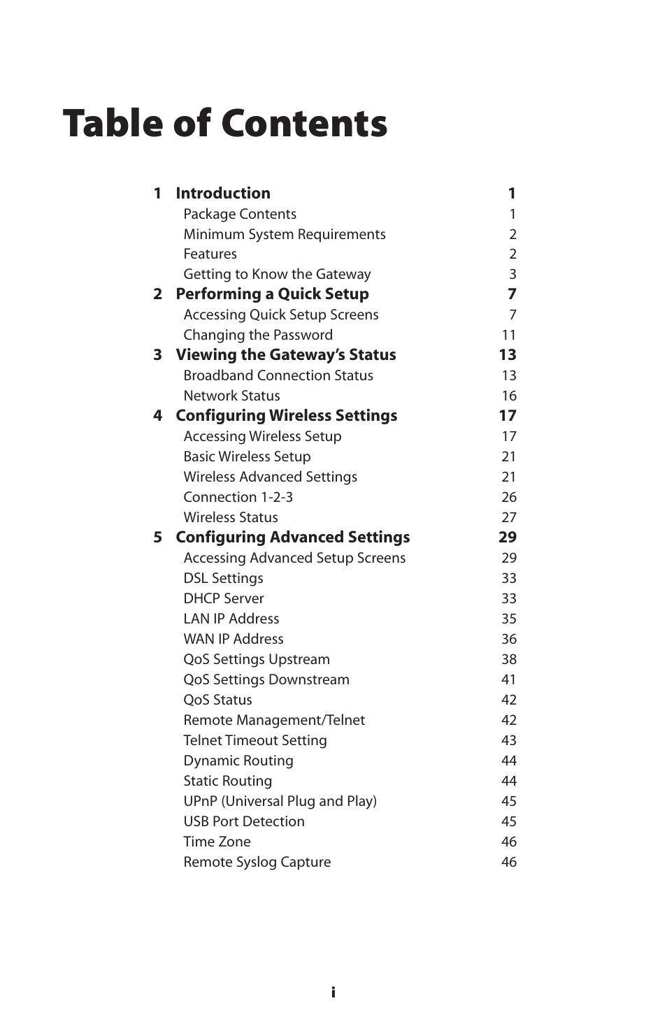 Actiontec electronic Actiontec Wireless DSL Gateway GT704WG User Manual | Page 2 / 123