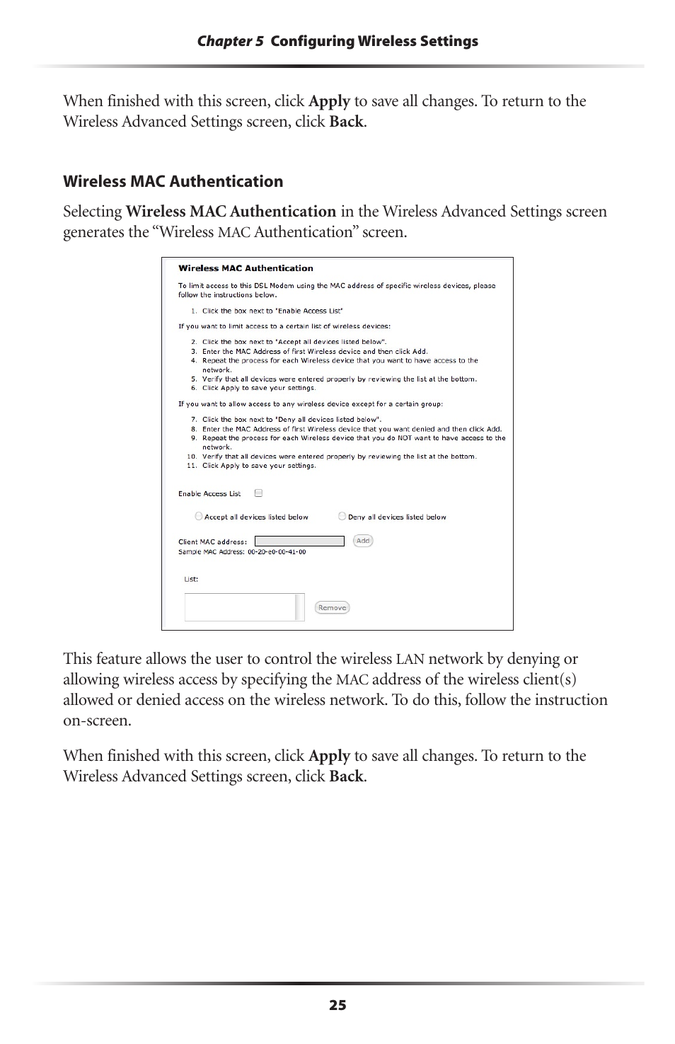 Actiontec electronic Actiontec Wireless DSL Gateway GT704WG User Manual | Page 30 / 123