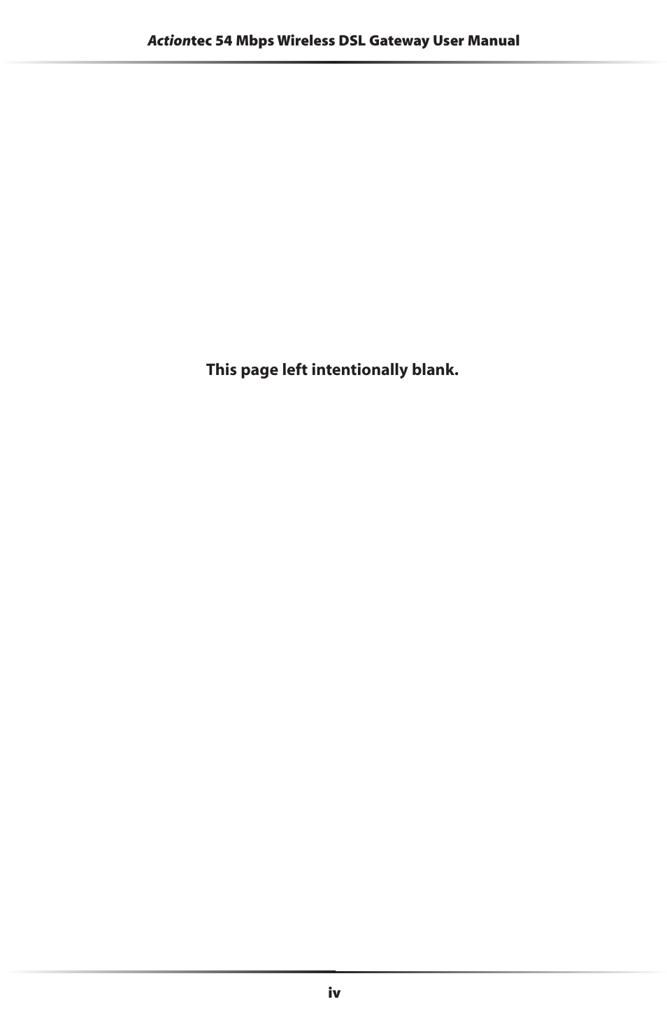 Actiontec electronic Actiontec Wireless DSL Gateway GT704WG User Manual | Page 5 / 123
