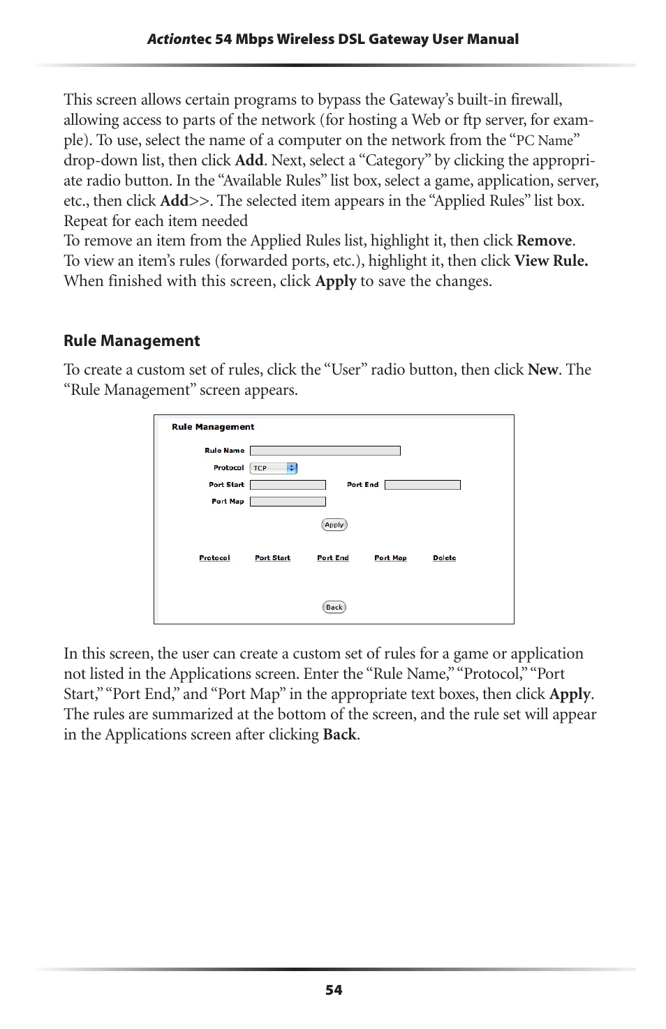 Actiontec electronic Actiontec Wireless DSL Gateway GT704WG User Manual | Page 59 / 123