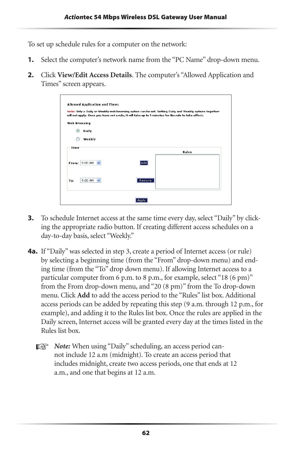 Actiontec electronic Actiontec Wireless DSL Gateway GT704WG User Manual | Page 67 / 123