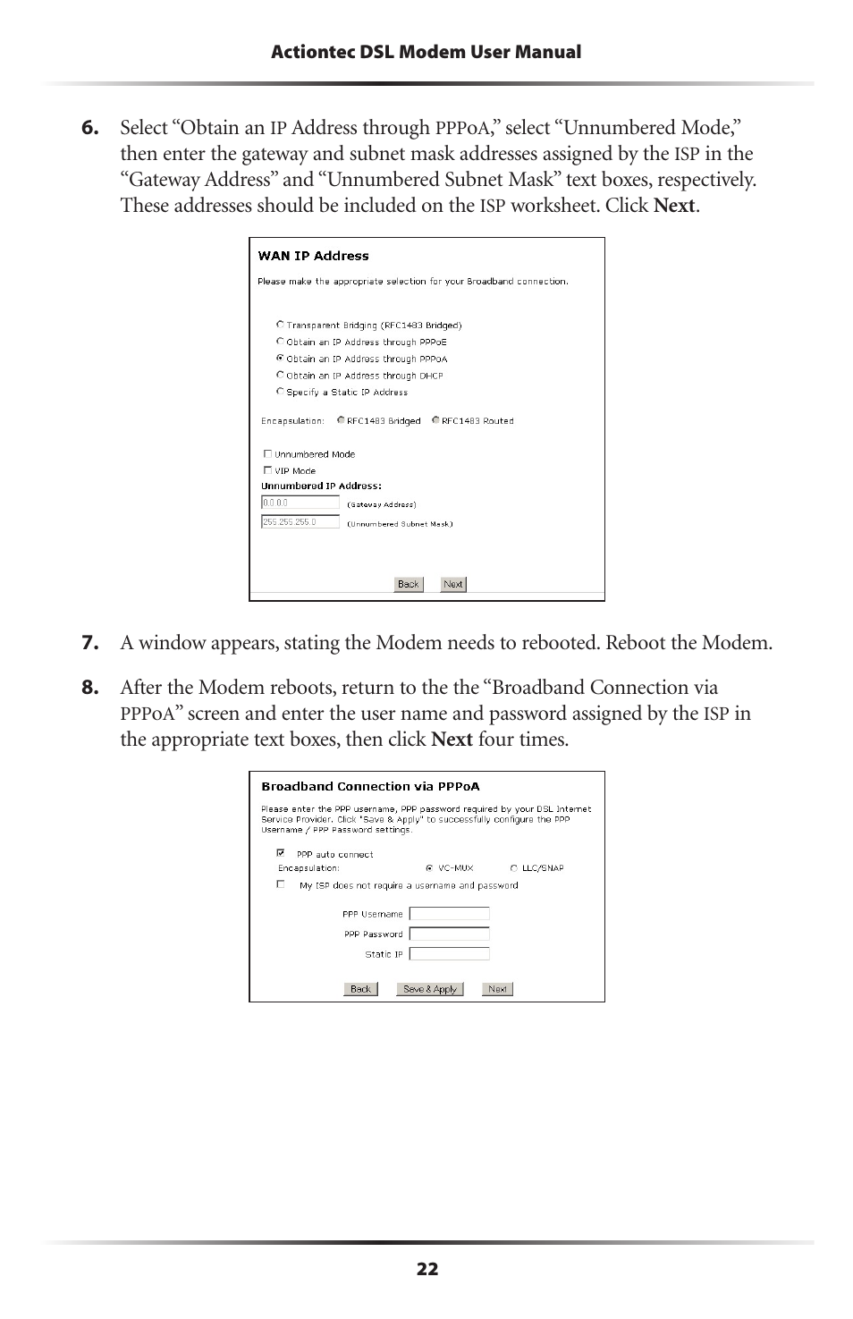 Actiontec electronic DSL Modem GT701WG-QW04 User Manual | Page 27 / 115