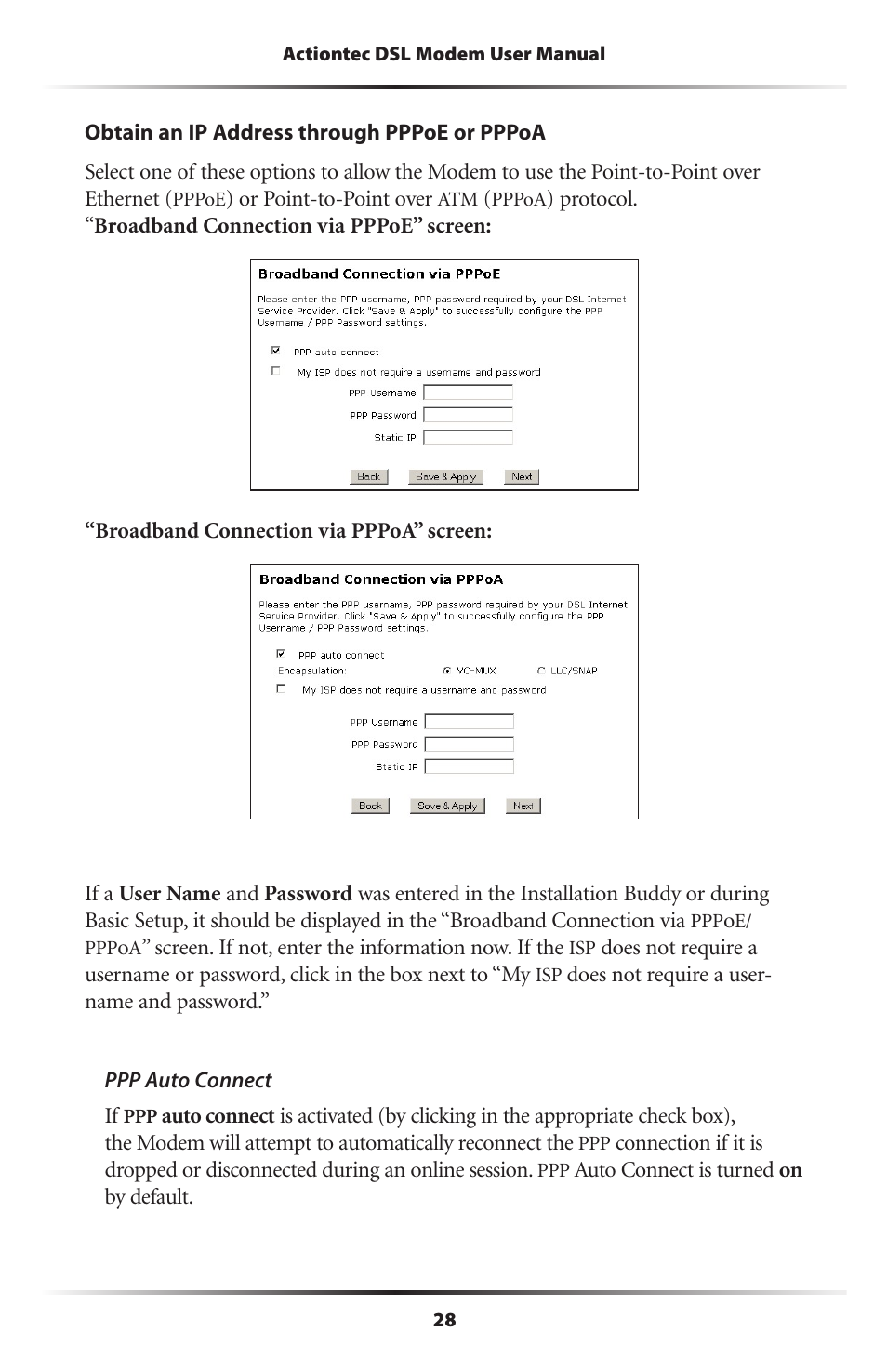 Actiontec electronic DSL Modem GT701WG-QW04 User Manual | Page 33 / 115